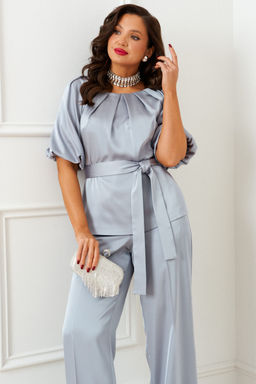 Костюм Beautiful Free 6381 стальной - Beautiful&free фото 9