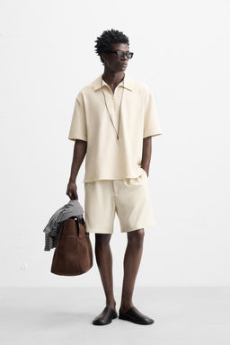 COMFORT ZIP POLO SHIRT - Zara фото 20