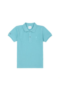 U. S. Polo Assn / Базовая футболка мятного цвета для мальчиков