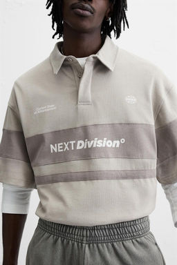 WASHED COLOUR BLOCK POLO SHIRT - Zara фото 5