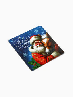 Цена за 4 шт. Магнит на холодильник «С Новым годом»