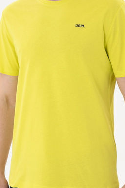 Футболка U.S. Polo Assn фисташкового цвета из хлопка фото 6