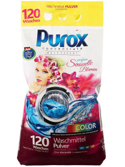 Стиральный порошок парфюмированный Purox Color 9,2 кг