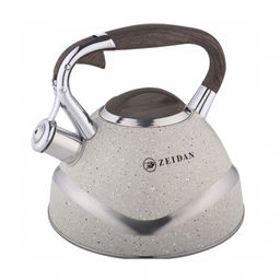 Чайник нерж ZEIDAN 3,0 л, со свист, капсул.индукц. дно,курковый механизм, арт. Z-4369