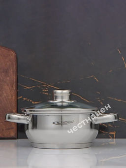 Кастрюля 2,2л Гретта KT04-D-22 - Катунь фото 6