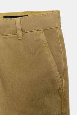 PANTAL?N CHINO ZW COLLECTION / Khaki - Zara фото 7