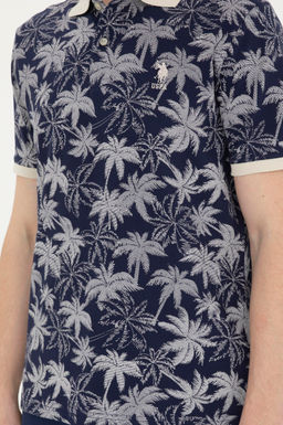 Мужская темно-синяя футболка - U.s. polo assn фото 6