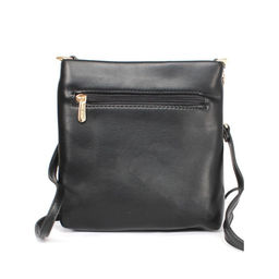 Сумка женская искусственная кожа DJ-7014-1-BLACK, 1отд, плечевой ремень, черный SALE 257791 - Adelia фото 2