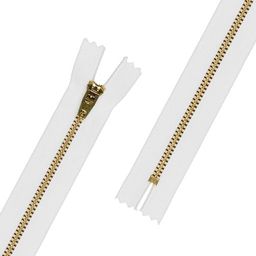 Молния Металл JIN 4L 8 см латунь № 1 Тип 4 10 шт Gamma