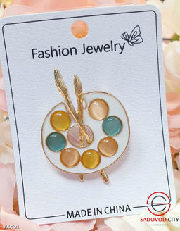 Брошь женская на булавке