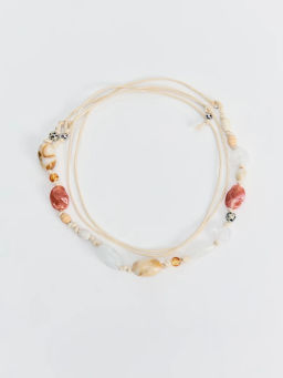 Ремень-шнурок с камнями ZR2605061403-99 / Zarina