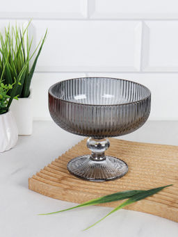 Креманка 300 мл / KF-039-4 /уп 48/ серая - Галеонтрейд фото 4