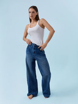 Джинсы женские синие