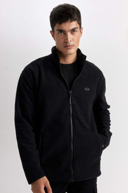 Relax Fit Dik Yaka Polar Fermuarl? Sweatshirt - Defacto фото 2