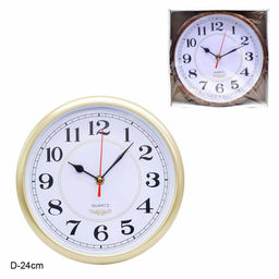 Часы настенные 24 см / 6033 /уп 40/ mix - Галеонтрейд фото 18