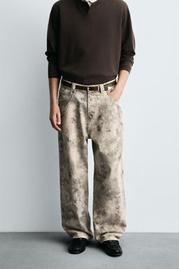 ABSTRACT PRINT TROUSERS - Zara фото 8