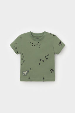 КР 302699/папоротник,следы динозавра к538, фуфайка