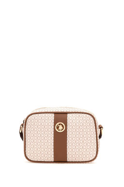 Женская бежевая сумка через плечо Неожиданная скидка в корзине - U.s. polo assn фото 3