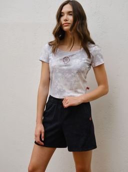 Шорты трикотажные Черный