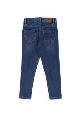 Джинсовые брюки цвета индиго для мальчика - U.s. polo assn фото 3