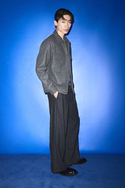 Sobrecamisa con cremallera Regular Fit