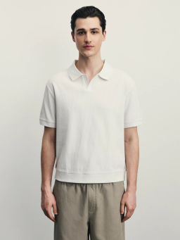 Поло из 100% хлопка / Zarina  фото 3