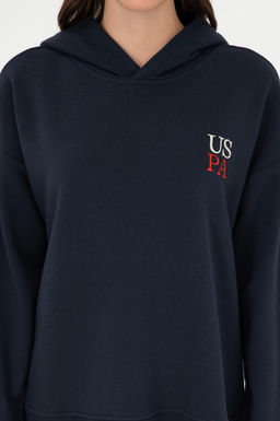 Женский темно-синий свитшот Неожиданная скидка в корзине - U.s. polo assn фото 6