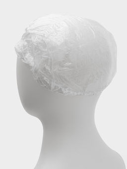 Цена за 50 шт. Шапочка для душа Доляна, прозрачная, полиэтилен