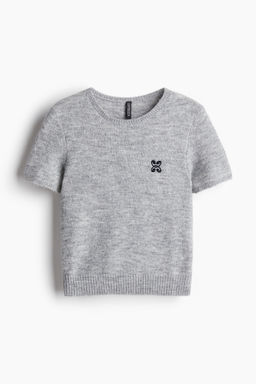 Camiseta de punto fino