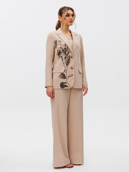 Костюм из жакета, топа и брюк. - Gizart фото 30