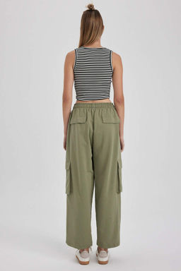 Спортивные брюки-карго Cool Jogger из тонкой ткани с карманами - Defacto фото 7