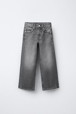 WIDE-LEG JEANS WITH ANIMAL PRINT STARS