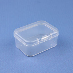 Цена за 10 шт. Таблетница, 4.5×3.5×2 см, прозрачная