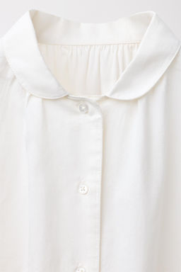 LIMITED EDITION EMBROIDERED PYJAMA SHIRT - Zara фото 5