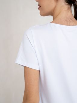 Футболка с кружевом.из хлопок 95%, лайкра 5% - Binita фото 15