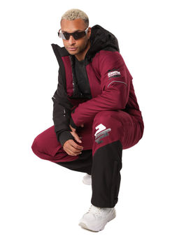 Комбинезон A-89033 Темно-бордовый