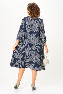 Платье Michel Chic 2164/1 синий узор