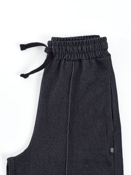 Брюки со стрелками для девочки подросткам 22-2012 синий джинс - Mini maxi фото 6