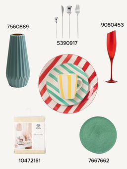 Тарелка глубокая Доляна «Райе», 600 мл, d=21 см, керамика, красная