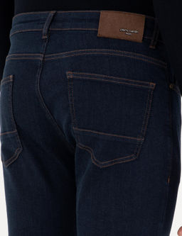 Lacivert Slim Fit Jean Pantolon