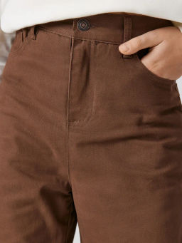 ACOOLA / Брюки (утепленные) детские для мальчиков Galan коричневый фото 4