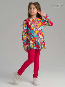 Костюм Алиса лав Ю-маджента - Sovalina фото 2