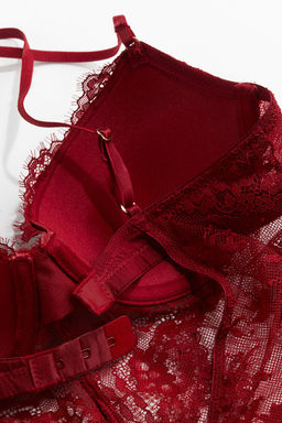 Body push-up de encaje - H&m фото 7