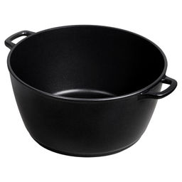 Кастрюля с антипригарным покрытием 8л, д30см Классик, h15см, s0,4см, литые ручки, стеклянная крышка с пароотводом, подарочная упаковка (Россия) - Домашняя мода фото 2