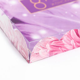 Цена за 5 шт. Коробка для печенья, «С 8 Марта» 21×21×3