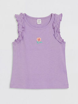 Bisiklet Yaka Nak??l? K?z ?ocuk Atlet 2li