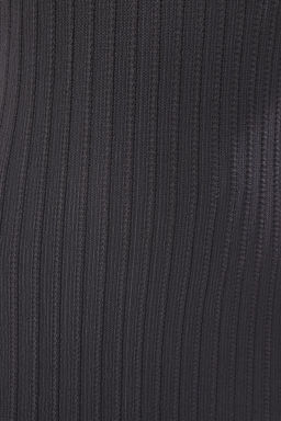 TRENDYOLMILLA Kahverengi Dokulu Kumas Dik Yaka Vucuda Oturan Esnek Maxi Orme Elbise TWOSS25EL00163  фото 12