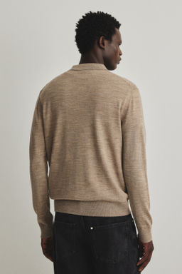Polo en lana merino Regular Fit - H&m фото 4