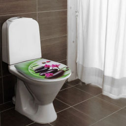 Сиденье для унитаза 36х42 "Орхидея"