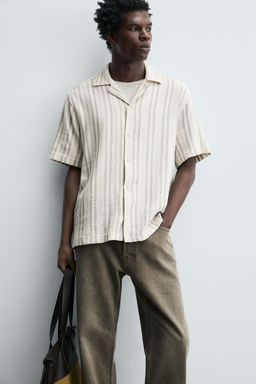 GEOMETRIC JACQUARD SHIRT - Zara фото 6